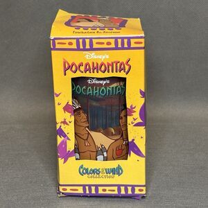 Vintage 1994 Burger King DISNEY Cup Pocahontas Color of The Wind Powhatan Kocoum